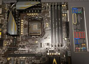 【動作確認済】ASRock Z77 Etreme6 LGA1155 IOパネル付属　②