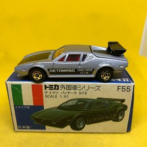 トミカ　日本製　青箱　F55 デトマソ　パンテーラ　GTS 当時物　絶版