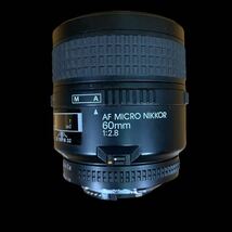 ★1円〜 Nikon F4一眼レフカメラ 本体 フィルム AF MICRO NIKKOR 60mm 1:2.8 接写レンズ付 _画像8