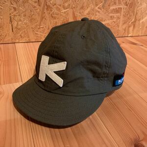 KAVU カブー ベースボールキャップ 美品 カーキ