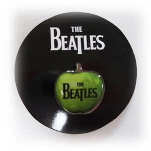 ★新品★カプセル付★The Beatles★ザ・ビートルズ★ピンズカプセル★カプセルトイ★ピンバッジ★Apple Logo Pin Badge★