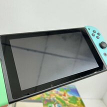 美品 動作品 初期化済み Nintendo Switch/ニンテンドースイッチ あつまれどうぶつの森セット 本体 あつ森_画像2