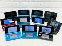 A571(60) Nintendo New3DS KTR-001 3DS CTR-001 ニンテンドー ゲーム機 11台まとめて 大量　中古【ジャンク】_画像1