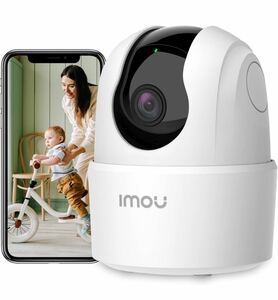 Imou 防犯カメラ 360°室内 ペットカメラ 1080p フルHD 夜間撮影　iOS/Android対応 Alexa対応 Wi-Fi 2.4GHz Ranger 2C 