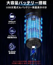 【17kpa吸引力 12.5kpa吹き出し力】Jiooy エアダスター 電動エアダスター 強力 吹き飛ばしX吸い込み　2in1 取扱説明書付き_画像6