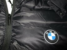 新品 冬物 日本サイズ M 定価1.54万 PUMA × BMW Motorsports フード付 中綿入り ダウン調 ジャケット 黒 ダウンジャケット メンズ プーマ_画像7