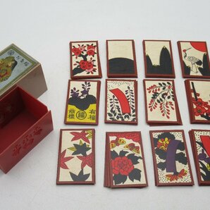C175◆花札 任天堂 丸福 昭和レトロ 商標 花かるた カードゲーム 玩具の画像1