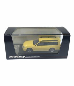 美品 ミニカー ニッサン ステージア 25t RS FOUR S 1/43 Hi-Story インターアライド [0502]