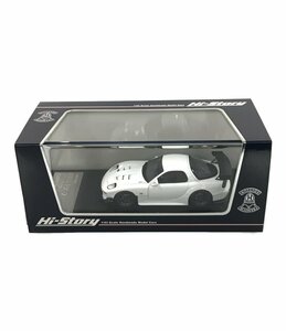 美品 ミニカー MAZDA アンフィニ RX-7 FD3X カスタマイズ HS198 WH ピュアホワイト 1/43 インターアライド