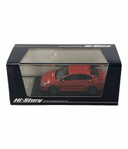 美品 ミニカー SUBARU WRX STI TYPE RA-R 2018 HS241 RE ピュアレッド 1/43 インターアライド [0502]_画像1