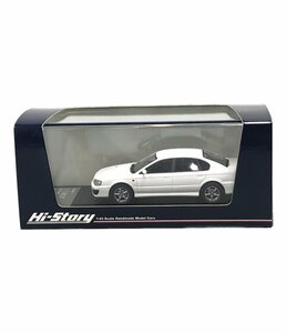 美品 ミニカー SUBARU レガシー B4 RSK 2001年 ピュアホワイト 1/43 Hi-Story インターアライド [0202]