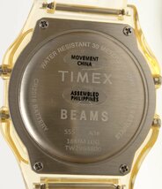 美品 タイメックス 腕時計 BEAMSコラボ クオーツ ユニセックス TIMEX [0402]_画像4