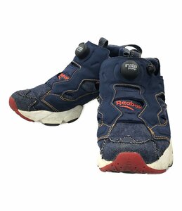 リーボック ローカットスニーカー デニム ZOZOTOWN コラボシューズ INSTAPUMP FURY AFFILIATES AQ9345 レディース [0202]