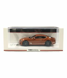 美品 ミニカー Bentley Continental GT Orange Flame TSM430377 サンリッチジャパン [0502]