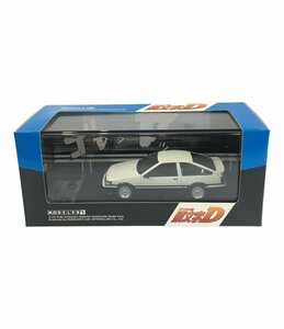 美品 ミニカー 頭文字D 秋山渉 トヨタ AE86 レビンターボ 1/43