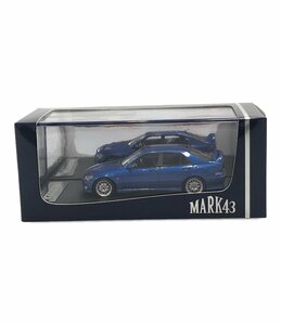 美品 ミニカー PM4343CBL TOYOTA アルテッツァ RS200 1/43 Mark43 ホビージャパン