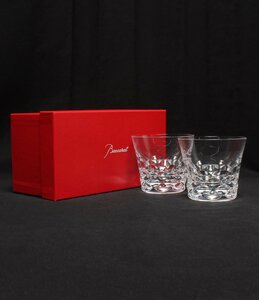 美品 バカラ イヤータンブラー グラス 2点セット ペア 2020 ブラーヴァ Baccarat [0502]