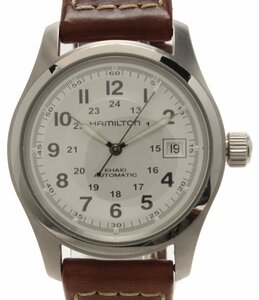 ハミルトン 腕時計 カーキフィールド H704450 自動巻き ブラック メンズ HAMILTON