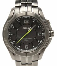 セイコー 腕時計 7B22-0BB0 SPIRIT スピリット ソーラー ブラック メンズ SEIKO [0202初]_画像1