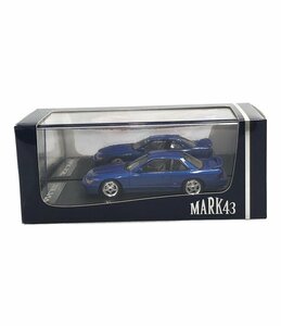 美品 ミニカー NISSAN シルビア Ks カスタマイズバージョン メタリックブルー 1/43 Mark43 ホビージャパン