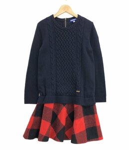 バーバリーブルーレーベル ニットワンピース レディース 38 M BURBERRY BLUE LABEL