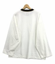 美品 カラーブロックニットリブプライムオーバークルーネックTシャツ メンズ 2 M MAISON SPECIAL [0502]_画像2