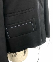 美品 マルニ カットオフ ノーカラージャケット レディース 38 S MARNI [0502]_画像6