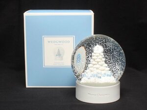 美品 ウェッジウッド スノードーム スノーグローブ クリスマス インテリア 置物 WEDGWOOD