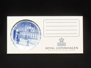 美品 ロイヤルコペンハーゲン ミニプラケット ミニイヤープレート 8cm 2006 Royal Copenhagen [0202]