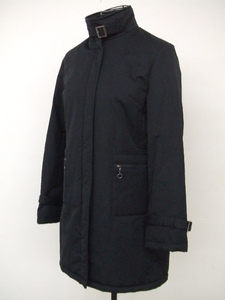 【お買得！】★Flaneries/フランネリー★ジャケットコート　黒　サイズ7AP　ネックベルト