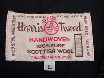 Harris Tweed パッチワークジレ・L□ハリスツイード/@A1/23*12*1-3_画像7