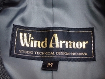 Wind Armor カシミヤ100％コート・M■ウインドアーマー/ヘリンボーン/@B1/23*12*1-3_画像10