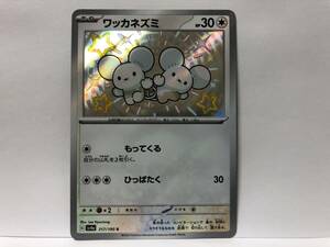 ポケモンカード ワッカネズミ S シャイニートレジャーex 新品 他にも出品中 同梱可能