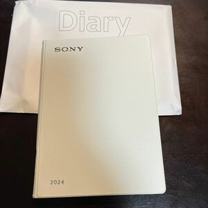 SONY 2024 ダイアリー 手帳 ホワイト 新品未使用