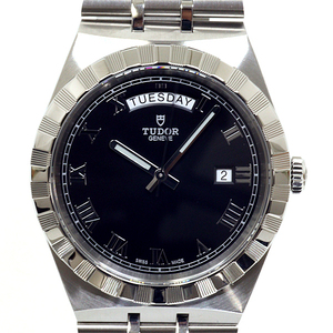 TUDOR チューダー メンズ腕時計 ロイヤル ROYAL 28600 ブラック文字盤 自動巻き 【中古】Sランク