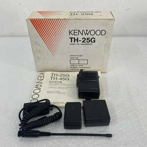 P287326(124)-403/TN0【名古屋】トランシーバー KENWOOD ケンウッド FM TRANSCEIVER TH-25G / SPEAKER MICROPHONE SMC-32 / DIAMOND RH701