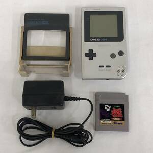 L6080(124)-323/OS3000【名古屋】Nintendo ニンテンドー GAMEBOY LIGHT MGB-101 ゲーム機 / ソフト 1点