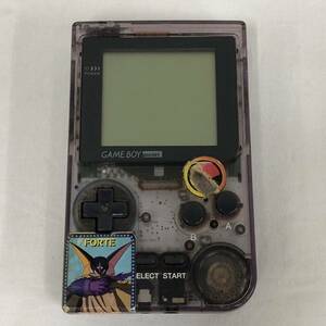 LA017174(125)-322/KK3000【名古屋】Nintendo ニンテンドー GAMEBOY pocket MGB-001 ゲーム機