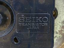 W21005(012)-508/SY3000【名古屋】SEIKO セイコー TRANSISTOR 置時計 RZ 410_画像9