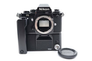 ★極上級★ NIKON ニコン F3 EYE LEVEL アイレベル ボディ フィルムカメラ MOTOR DRIVE MD-4 モータードライブ #2041703