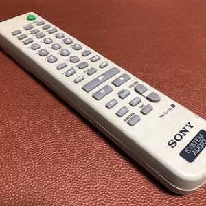 冒険価格！SONY ソニー オーディオリモコン　RM-SJ100 リモコン 動作品。