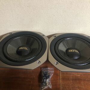 冒険価格！SANSUI サンスイ 山水 700CD・R 3way スピーカー ウーファー　ペア　専用ネジ付き　　音出しOK!