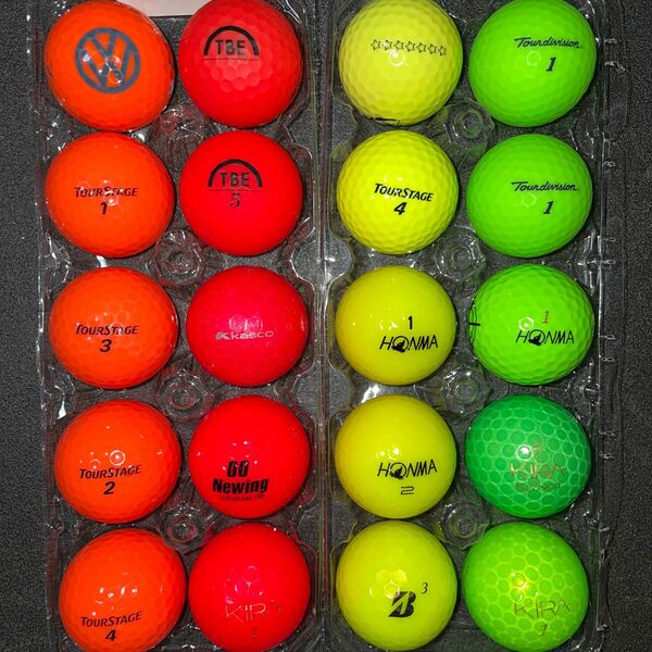 美品 カラーボール ロストボール (152)