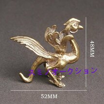 極美品★ 4点セット 四神獣 四獣 四神 青龍 朱雀 白虎 玄武 真鍮 風水 魔除け 厄除け 置物 真鍮_画像5