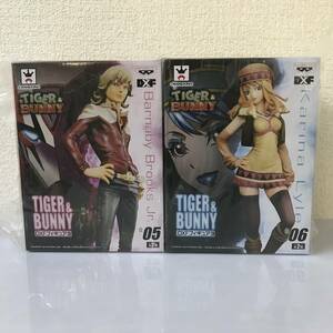 [ новый товар нераспечатанный ]TIGER&BUNNY DXF фигурка 3 / Carina *la il / горелка Be * Brooks Jr. / 2 шт. комплект Tiger * and *ba колено 