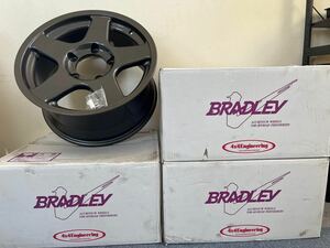 新品 4x4 Engineering BRADLEY V 18x8.5J 150 5H ET +50 ハブ 115 アルミホイール 4本 セット ブラッドレーV ランクル 200系