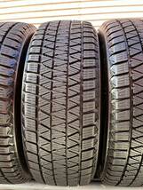 225/55R19 2021年製 BRIDGESTONE BLIZZAK DM-V3 スタッドレスタイヤ 4本 セット_画像4