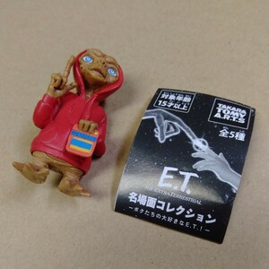 E.T.と通信機 タカラトミーアーツ　E.T. 名場面コレクション　ガチャガチャ　e.t フィギュア スピルバーグ SF映画 昭和レトロ