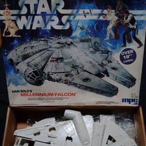  illumination parts attaching 1 work eyes at that time thing mpc STAR WARS millenium Falcon millennium falcon handle * Solo Star Wars plastic model 