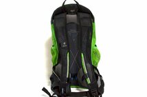 1円●極美品●deuter ドイター●race exp air レースexpエアー●バックパック●黄緑 サイクリング レインカバー付き ナイロン リュックサッ_画像3